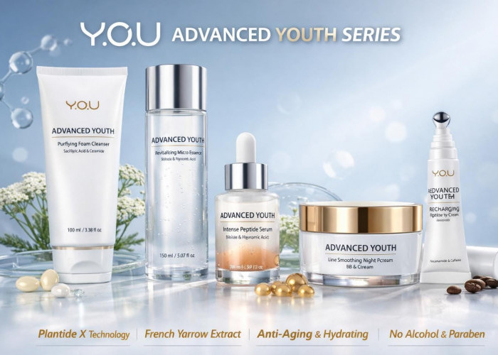 Tekstur Ringan, Manfaat Maksimal: Y.O.U Advanced Youth Series Hadir untuk Generasi Muda