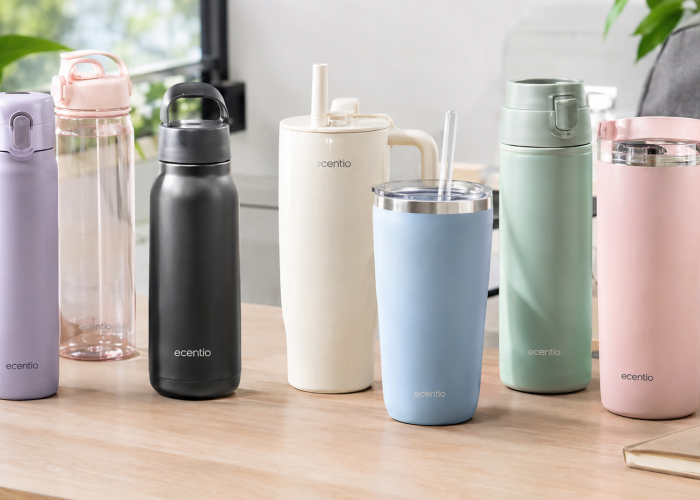 Cari Botol Minum Praktis? ecentio Punya Varian 500 ml hingga 1,2 Liter