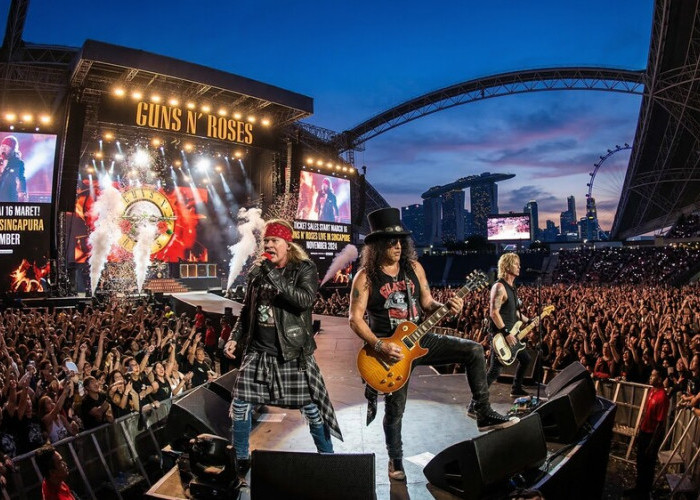 Nostalgia Lagu Hits, Guns N' Roses Gelar Konser di Singapura November