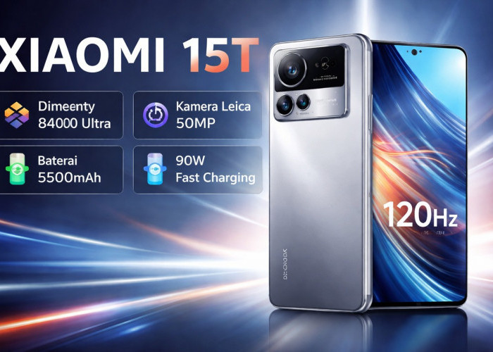 Layar 144Hz dan Baterai 5.000 mAh, Xiaomi 15T Makin Menggoda