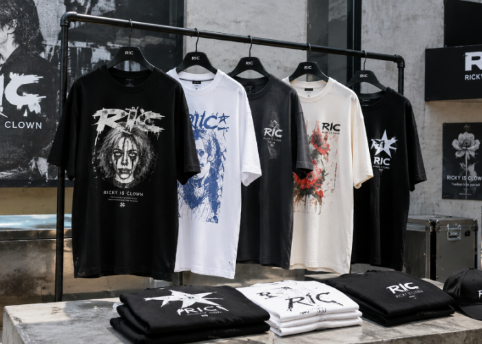Harga Baju RIC Terbaru, dari Kaos Grafis hingga Koleksi Bordir