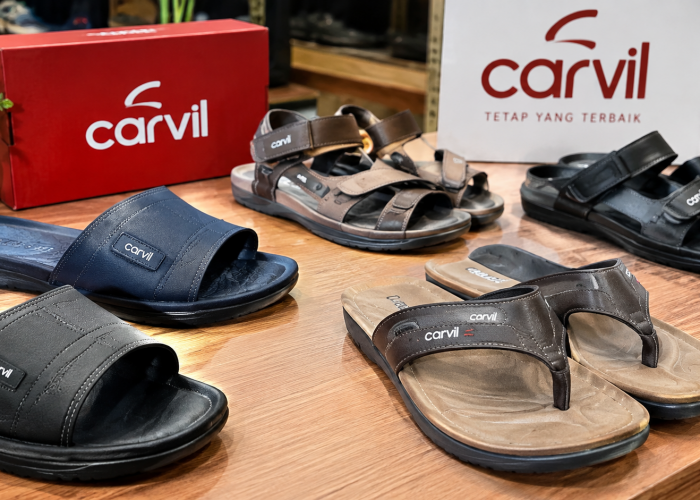 Sandal Carvil Jadi Pilihan Praktis, Ini Harga dan Spesifikasinya