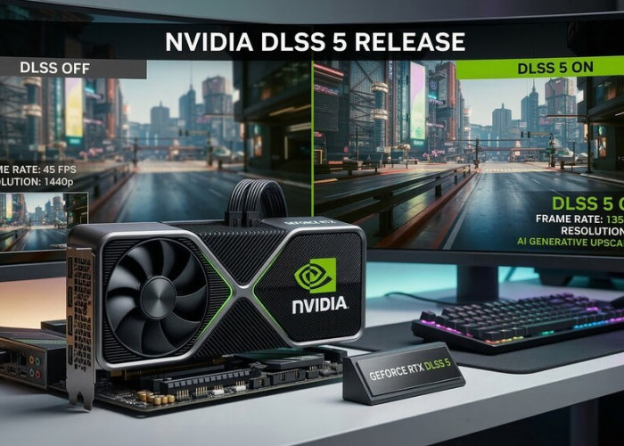 Gebrakan NVIDIA Melalui DLSS 5: Kualitas Resolusi Makin Nyata Tanpa Kompromi