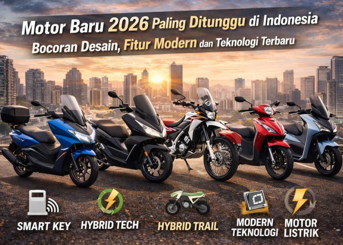 Bocoran Motor Baru 2026 di Indonesia, Banyak Model Mengejutkan