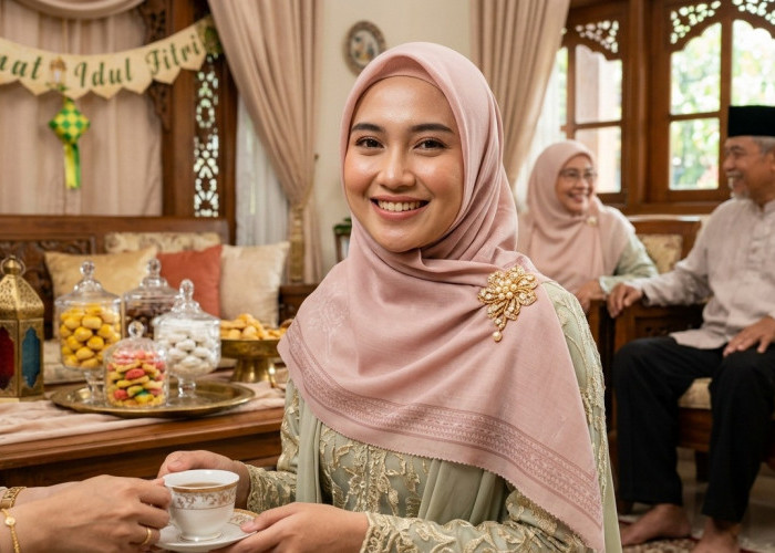 Bosan Gaya Itu-itu Saja? Cek Inspirasi Hijab Segi Empat Elegan Ini