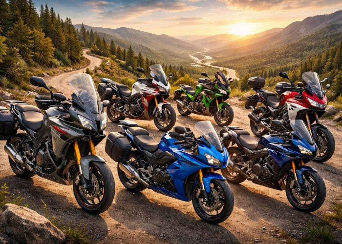 7 Motor Sport Touring dengan Mesin Bertenaga dan Fitur Lengkap