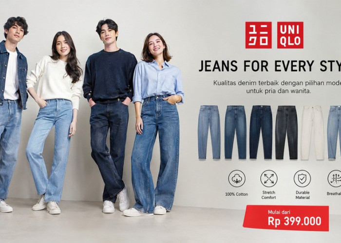 Pilihan Celana Jeans UNIQLO untuk Pria dan Wanita, Harga Mulai Rp399 Ribu