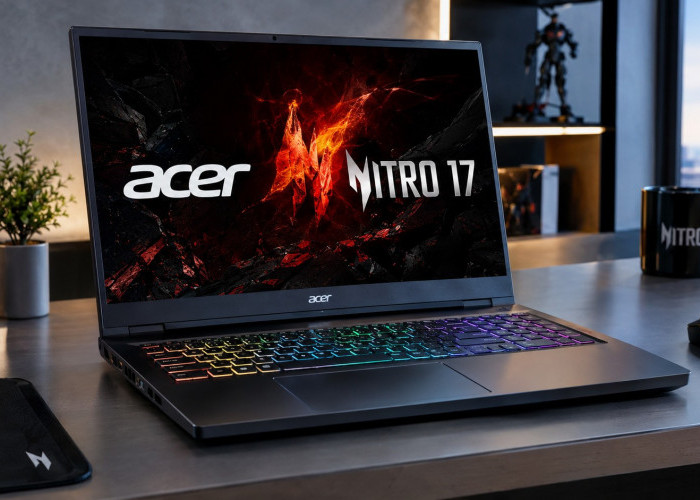 Acer Nitro 17 Resmi Jadi Laptop Gaming Layar Besar, Ini Spesifikasi dan Harganya