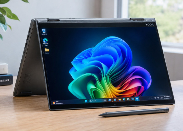 Lenovo Yoga 7i Gen 9 Hadir dengan Layar OLED dan Desain 360 Derajat