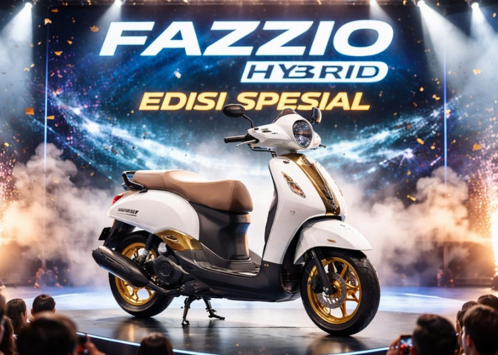 Skutik Hybrid Paling Dinanti, Fazzio Edisi Spesial Bikin Kompetitor Ketar-Ketir