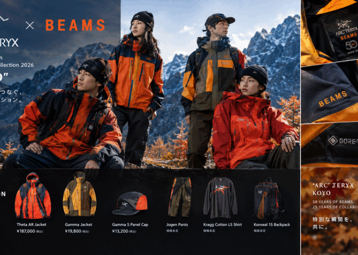 ARC’TERYX x BEAMS Limited Edition 2026 Hadir, Usung GORE-TEX PRO dan Desain Klasik