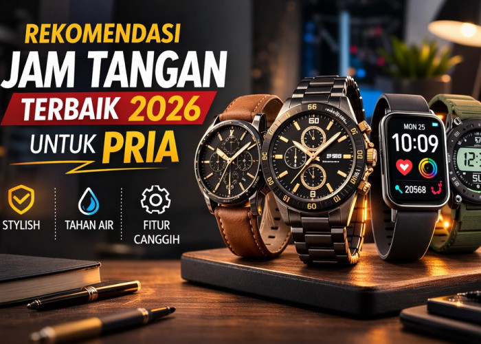 Jam Tangan Pria Terbaik 2026: Elegan, Sporty, dan Canggih