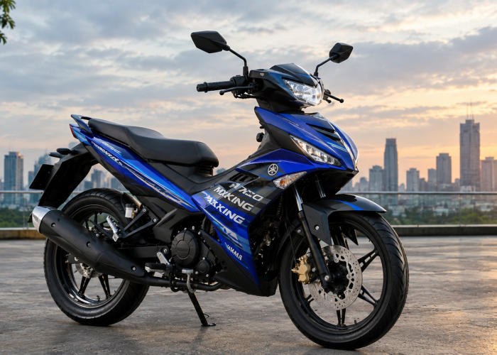 Yamaha MX King 150 V2, Perpaduan Desain Agresif dan Mesin 150 Cc