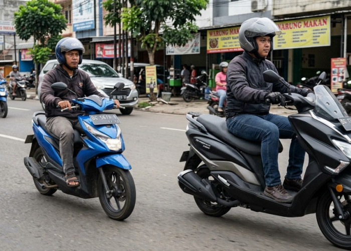 Nyaman Parah! Burgman 125EX Ungguli Skutik 125cc Lain di Banyak Sisi