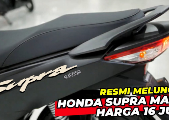 Sporty dan Irit Bahan Bakar, Intip Spesifikasi Honda Supra Matic 125cc, Harganya Cuma Segini!