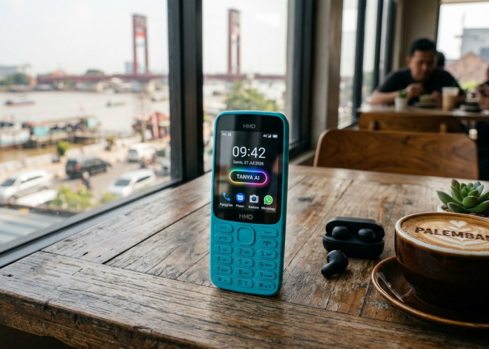 Bukan Feature Phone Biasa! HMD Touch AI Bawa Asisten AI Canggih Rp1 Jutaan