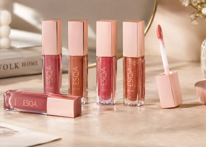 ESQA Lip Gloss: Lip Gloss Lokal dengan Kilau Glossy dan Formula Melembapkan