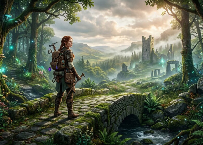 Pesona Mistis Celtic: Forge of the Fae Siap Manjakan Mata Pecinta JRPG.