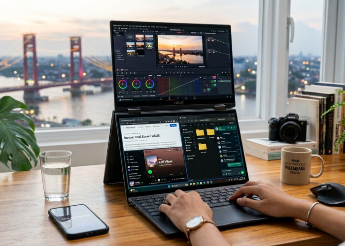 ASUS Zenbook DUO UX8406 Jadi Pilihan Menarik untuk Kreator dan Profesional
