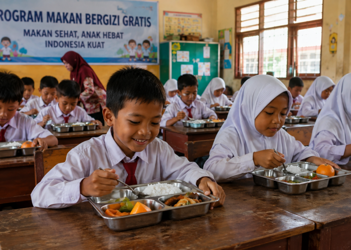 Makan Bergizi Gratis Meluas Langkah Nyata Tingkatkan Kualitas SDM Indonesia