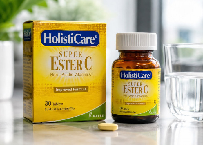 Holisticare Ester C, Vitamin C Non-Asam untuk Menjaga Daya Tahan Tubuh