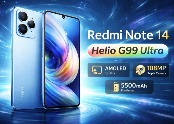 Layar AMOLED 120Hz & Kamera 108MP: Review Lengkap Redmi Note 14 Helio G99