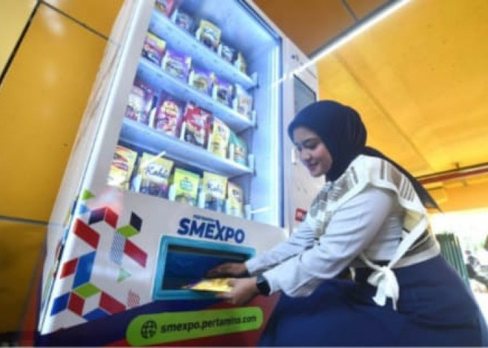 Mendongrak Ekonomi Lokal, BUMN Hadirkan Vending Machine untuk Mendorong Penjualan UMKM