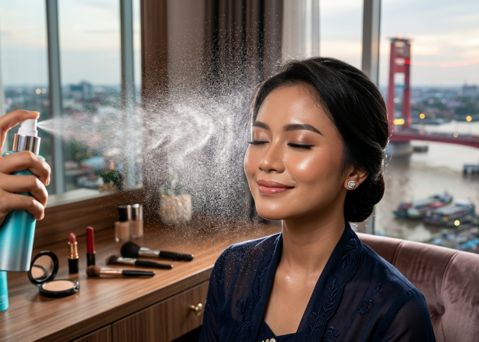 Rahasia Makeup Tahan Seharian: Jangan Lewatkan Langkah Penting Setting Spray