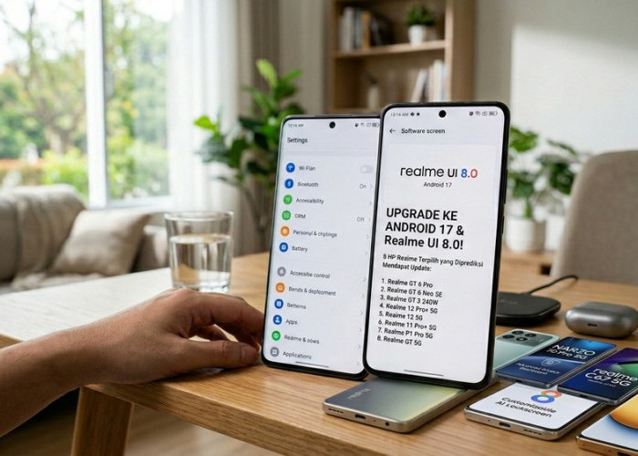 HP Realme Anda Kebagian? Cek 8 Daftar Calon Penerima Android 17!