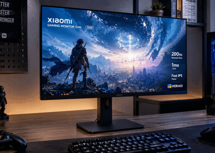 Xiaomi Gaming Monitor G24i 2026 Hadir dengan 200Hz dan HDR400, Harga Mulai Rp1 Jutaan
