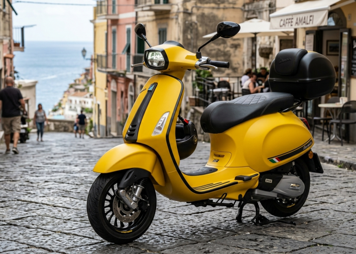 Vespa Sprint 180 i-get ABS Terbaru, Tampil Sporty dengan Mesin Lebih Bertenaga