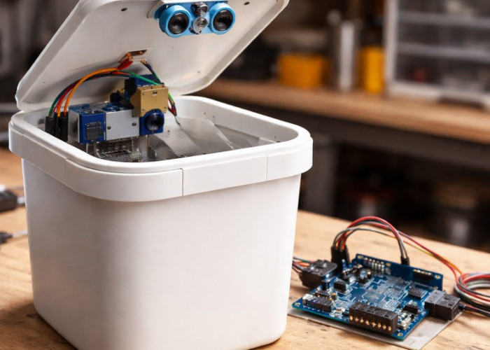 Inilah Cara Bikin Tempat Sampah Otomatis Berbasis Arduino