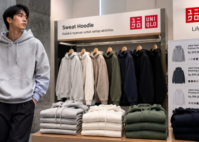 Hoodie UNIQLO Mulai Rp399 Ribuan, Simak Model dan Spesifikasinya