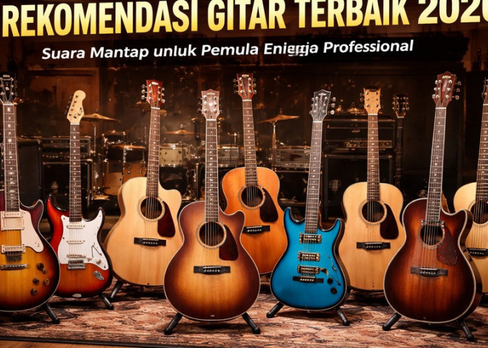 Rekomendasi Gitar Terbaik 2026, Suara Mantap untuk Pemula dan Premium hingga Profesional