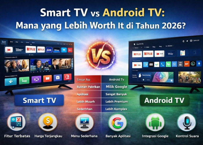 Bingung Pilih TV Pintar? Simak Perbedaan Smart TV dan Android TV