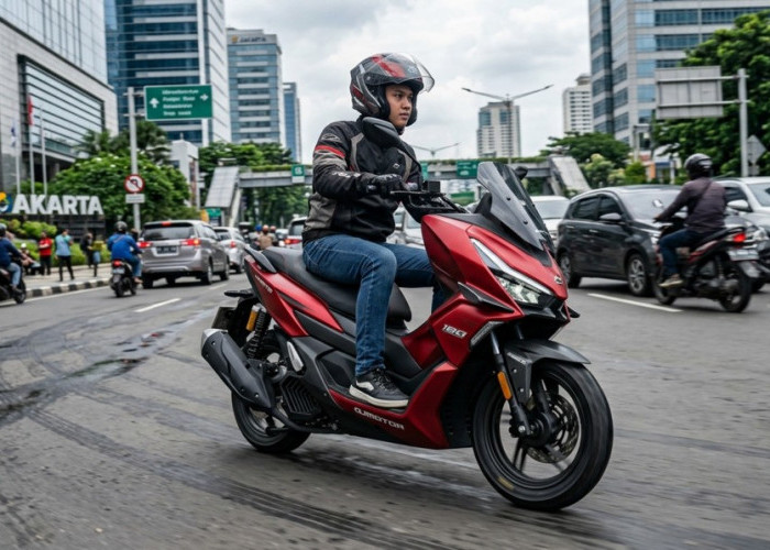 Review QJMotor Viento 180, Skutik Bertenaga 175cc dengan Fitur ABS dan TCS