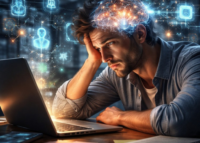 Awas! Terlalu Sering Pakai AI, Otak Bisa Kelelahan Tanpa Disadari