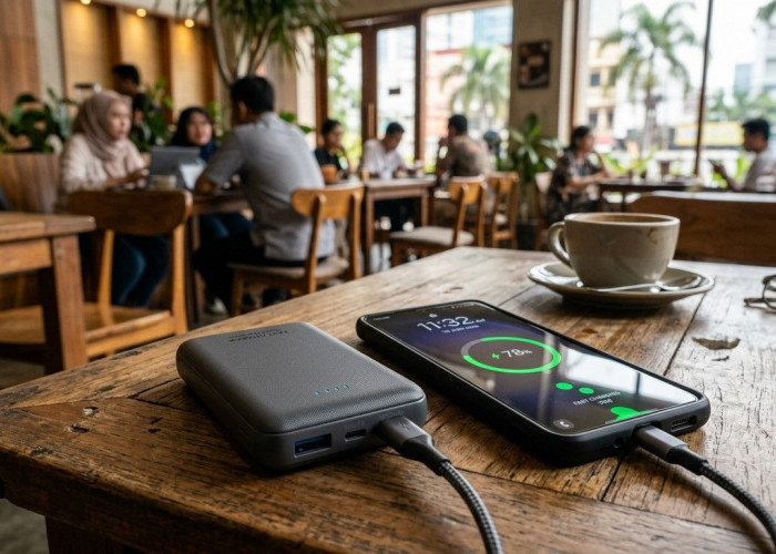Gak Pake Drama Nunggu Lama, Powerbank 20W Ini Cas HP Kilat Setengah Jam!