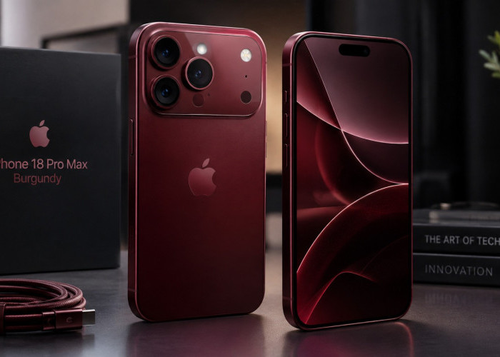 iPhone 18 Pro Max Burgundy Resmi Diperkenalkan, Ini Spesifikasi dan Perkiraan Harganya