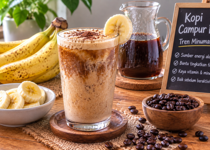 Kopi Campur Pisang Ramai Dicoba, Benarkah Lebih Sehat?
