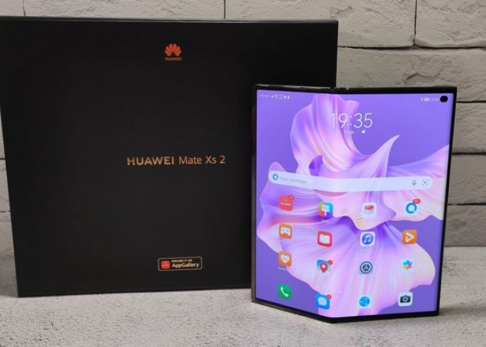 Huawei Mate Xs 2, Ponsel Lipat Premium dengan Desain Strip di Sisi Kanan untuk Tata Letak Kamera