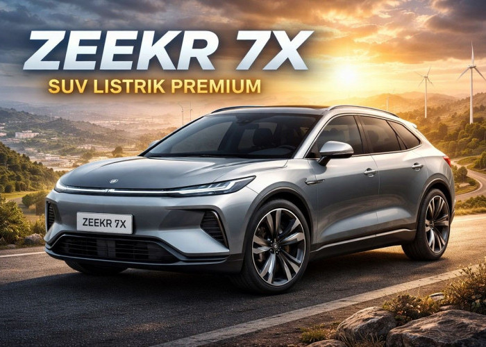 Zeekr 7X Siap Melaju: Mobil Listrik dengan Desain Mewah dan Modular
