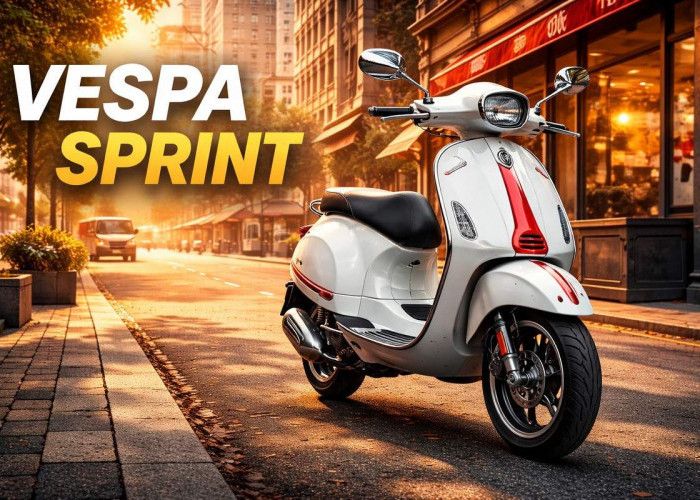 Vespa Sprint Makin Digemari Anak Muda, Skuter Premium dengan Gaya Ikonik
