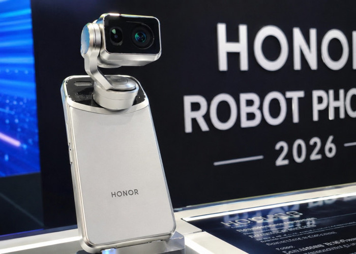 Smartphone Masa Depan HONOR Robot Phone Bawa Kamera Gimbal Canggih