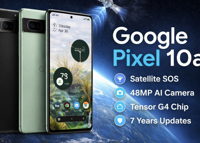 Pixel 10a Diluncurkan, Smartphone Mid-Range Google dengan Teknologi Satelit
