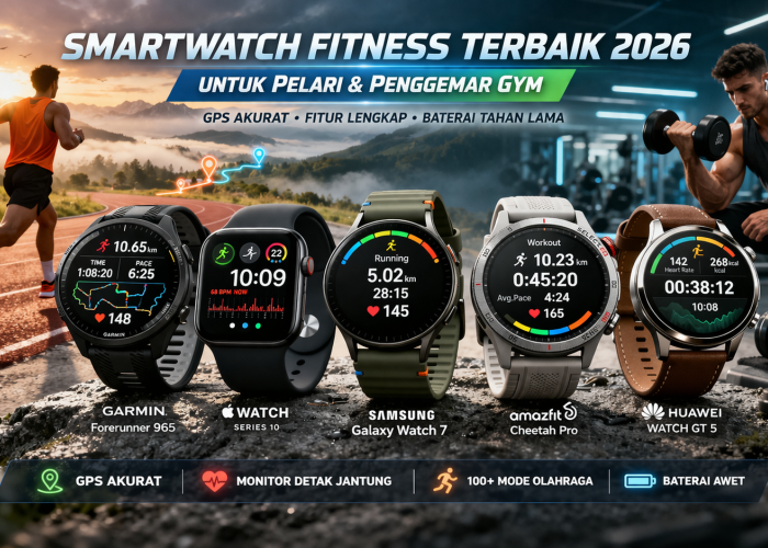 Smartwatch Sport 2026 dengan Fitur Latihan Terlengkap