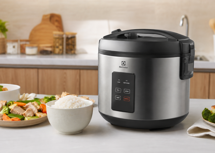 Bukan Sekadar Penanak Nasi, Rice Cooker Electrolux Tawarkan Banyak Fungsi