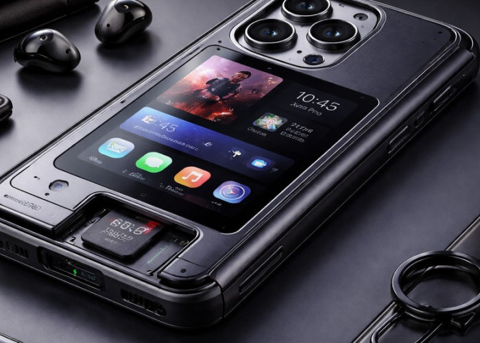 Casing iPhone 17 Pro Ini Punya Layar Sentuh dan Slot MicroSD