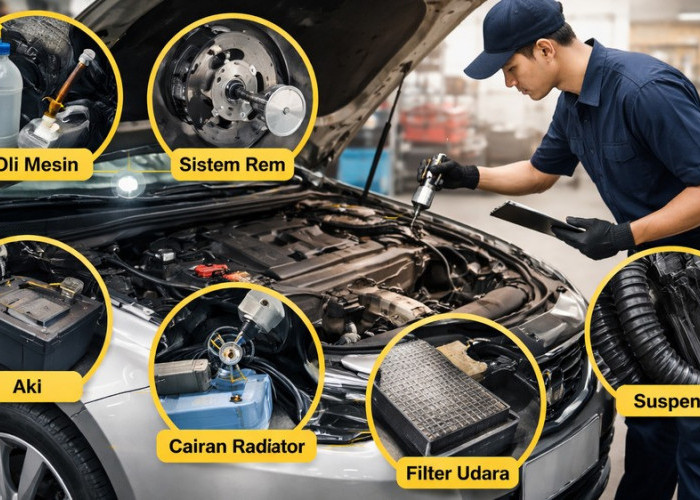 Usai Mudik, Jangan Lupa! Ini 7 Komponen Mobil yang Wajib Segera Dicek