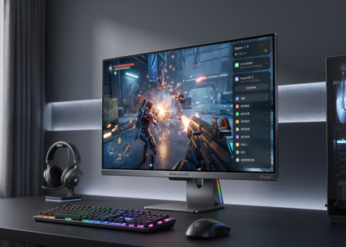 HyperOS 3 Masuk Monitor! Intip Ganasnya Redmi G Pro 32U Terbaru.